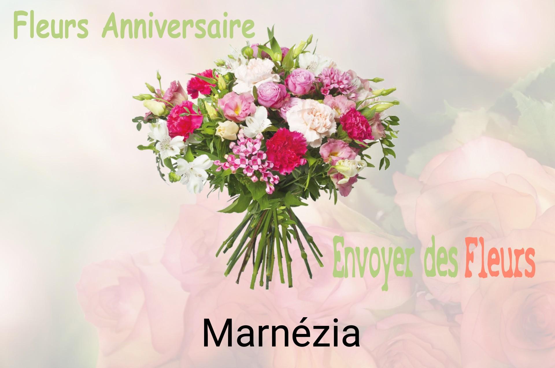 Bouquet de fleurs d’anniversaire livré à Marnézia